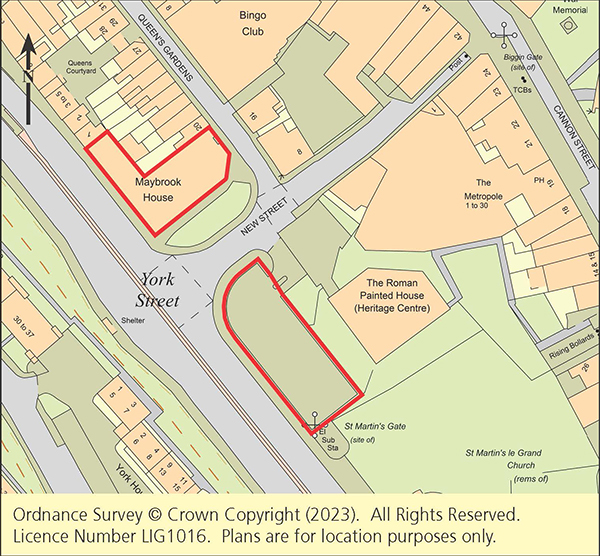 Lot: 23 - SUBSTANTIAL FREEHOLD OFFICE PREMISES WITH CAR PARK IN PROMINENT LOCATION -